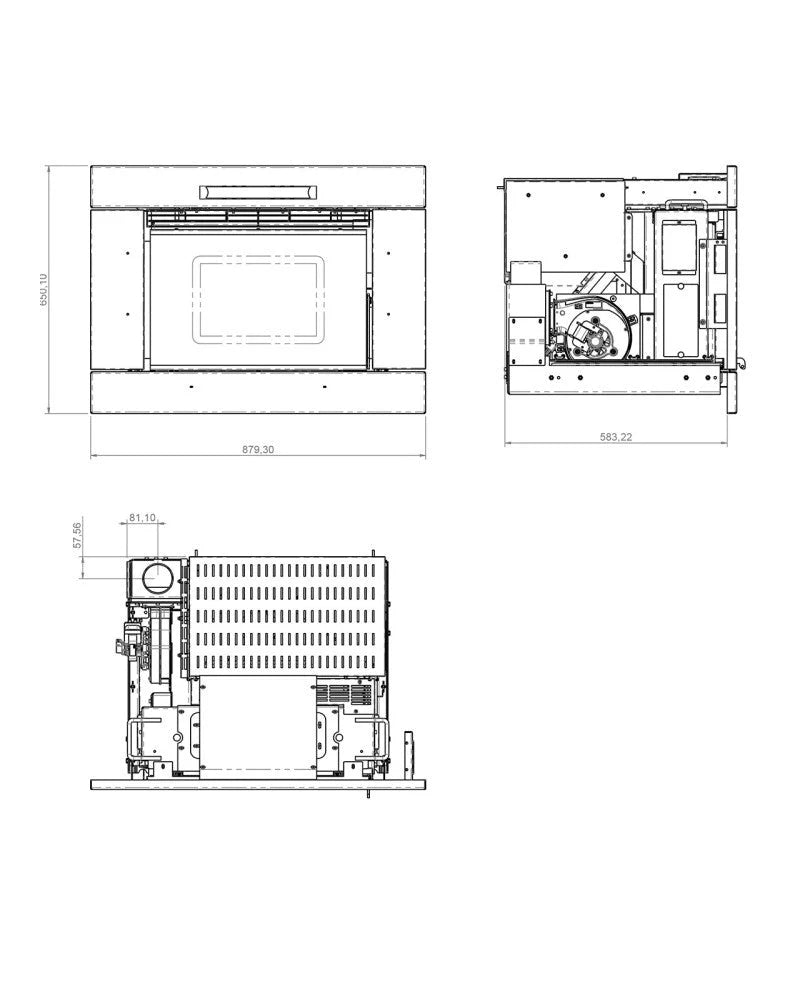 Insert pellets 11 kW - Misti